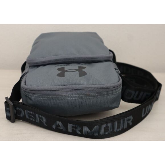 Under Armour 1364192-012 Unisex O/S Pitch Gray/Black Loudon Crossbody Bag - Picture 3 of 16